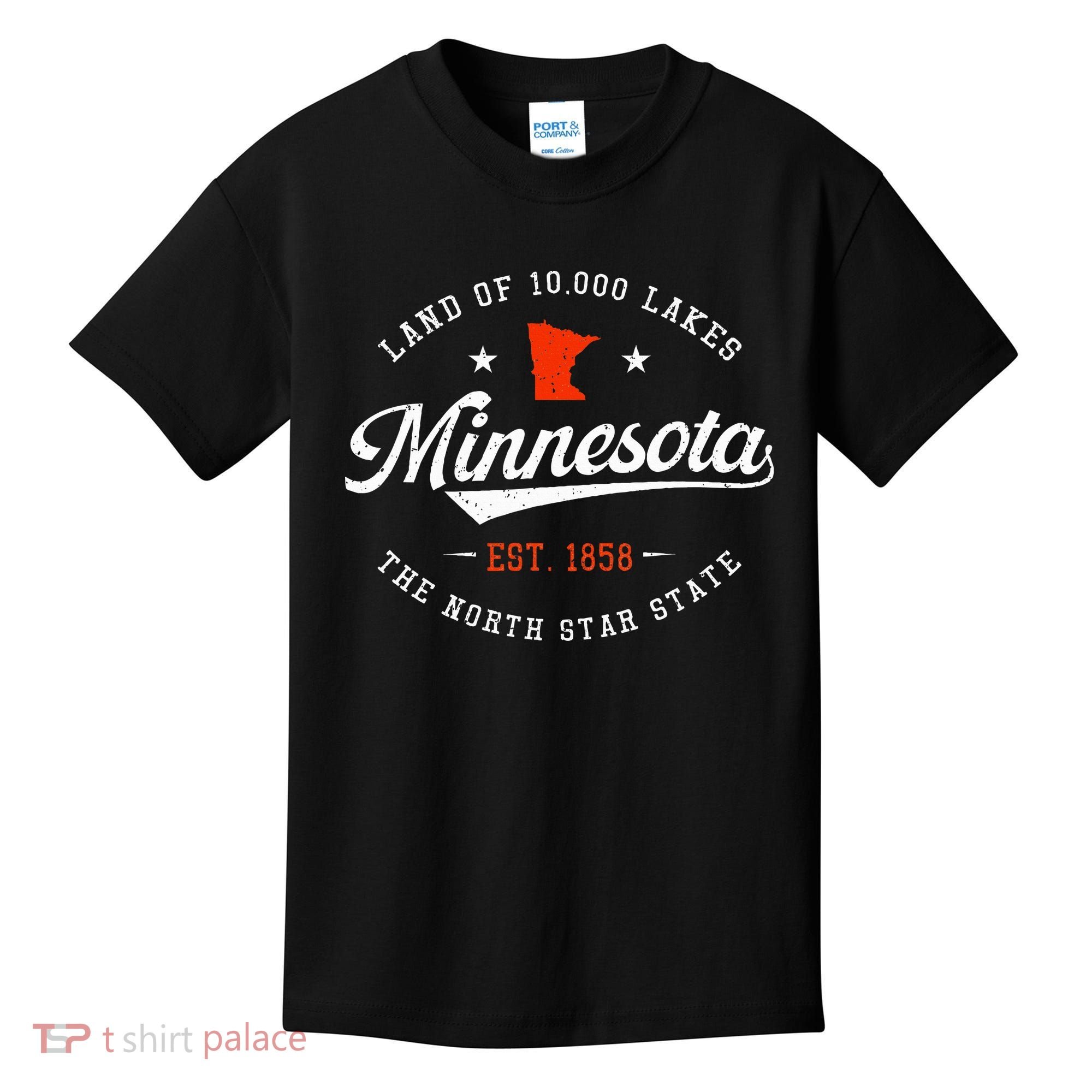 Minnesota Pride Minnesota Lover Love Minnesota Kids T-Shirt