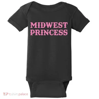 Midwest Princess Baby Bodysuit