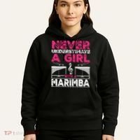 Marimba Player Never Underestimate A Girl With A Marimba Hoodie thumb 5
