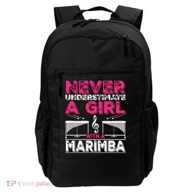 Marimba Player Never Underestimate A Girl With A Marimba Backpack