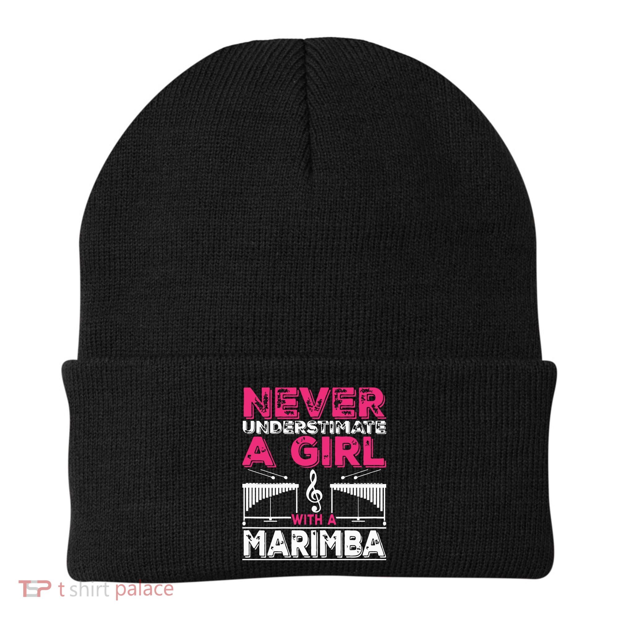 Marimba Player Never Underestimate A Girl With A Marimba Beanie