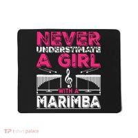 Marimba Player Never Underestimate A Girl With A Marimba Mousepad thumb 0
