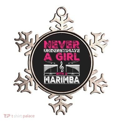 Marimba Player Never Underestimate A Girl With A Marimba Ornament