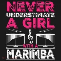 Marimba Player Never Underestimate A Girl With A Marimba Women's Tank Top thumb 5