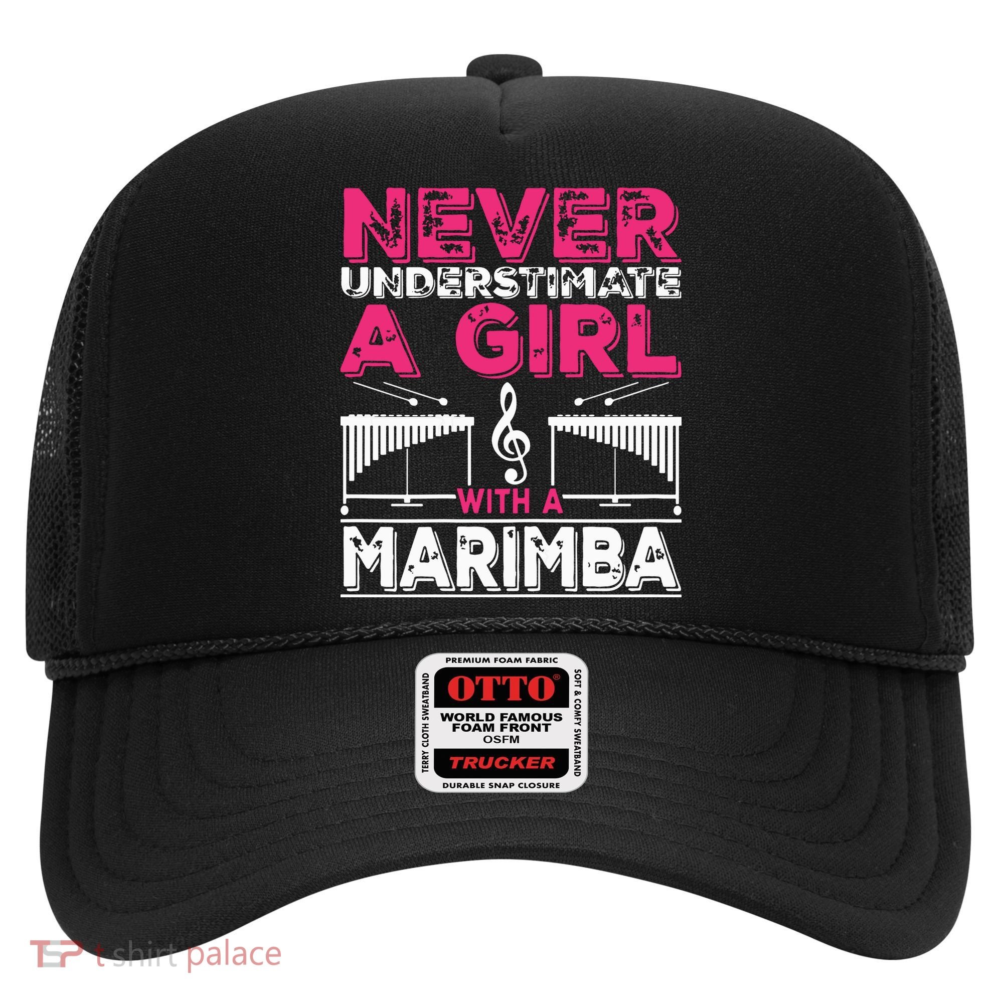 Marimba Player Never Underestimate A Girl With A Marimba Hat