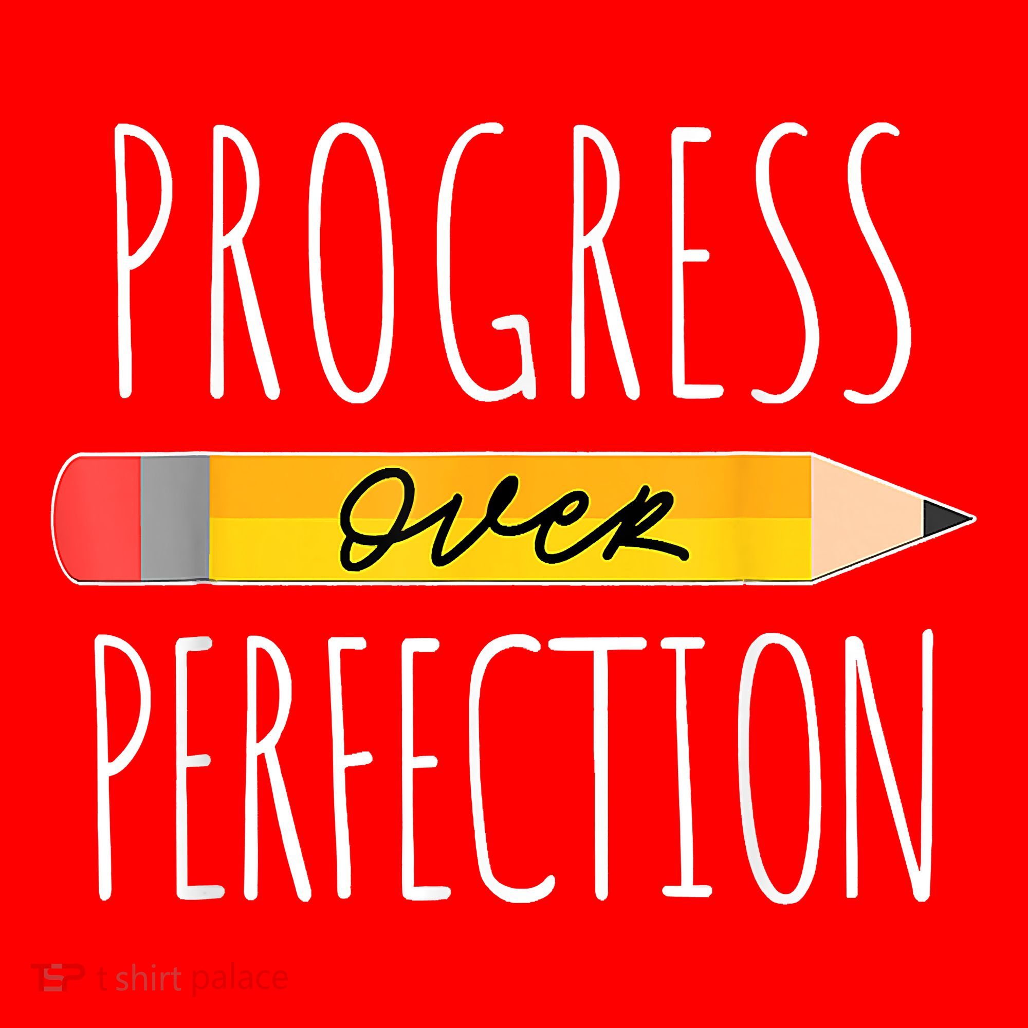 Motivational Progress Over Perfection Back To School Teacher Visor