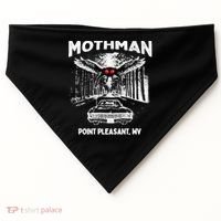 Mothman Point Pleasant WV USA-Made Doggie Bandana thumb 0
