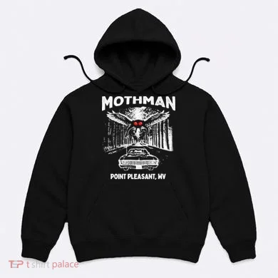 Mothman Point Pleasant WV Hoodie