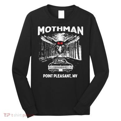Mothman Point Pleasant WV Long Sleeve Shirt