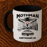 Mothman Point Pleasant WV Coffee Mug thumb 2