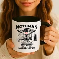 Mothman Point Pleasant WV Coffee Mug thumb 3
