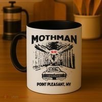 Mothman Point Pleasant WV Coffee Mug thumb 4
