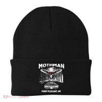 Mothman Point Pleasant WV Beanie thumb 0