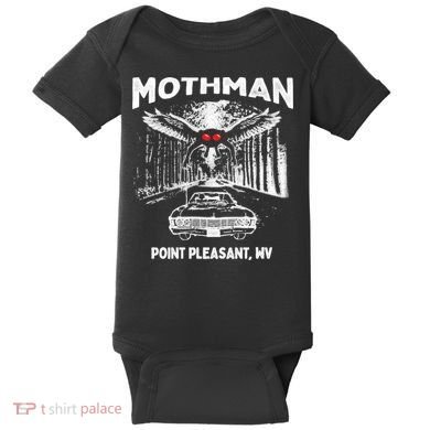 Mothman Point Pleasant WV Baby Bodysuit