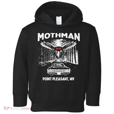 Mothman Point Pleasant WV Toddler Hoodie