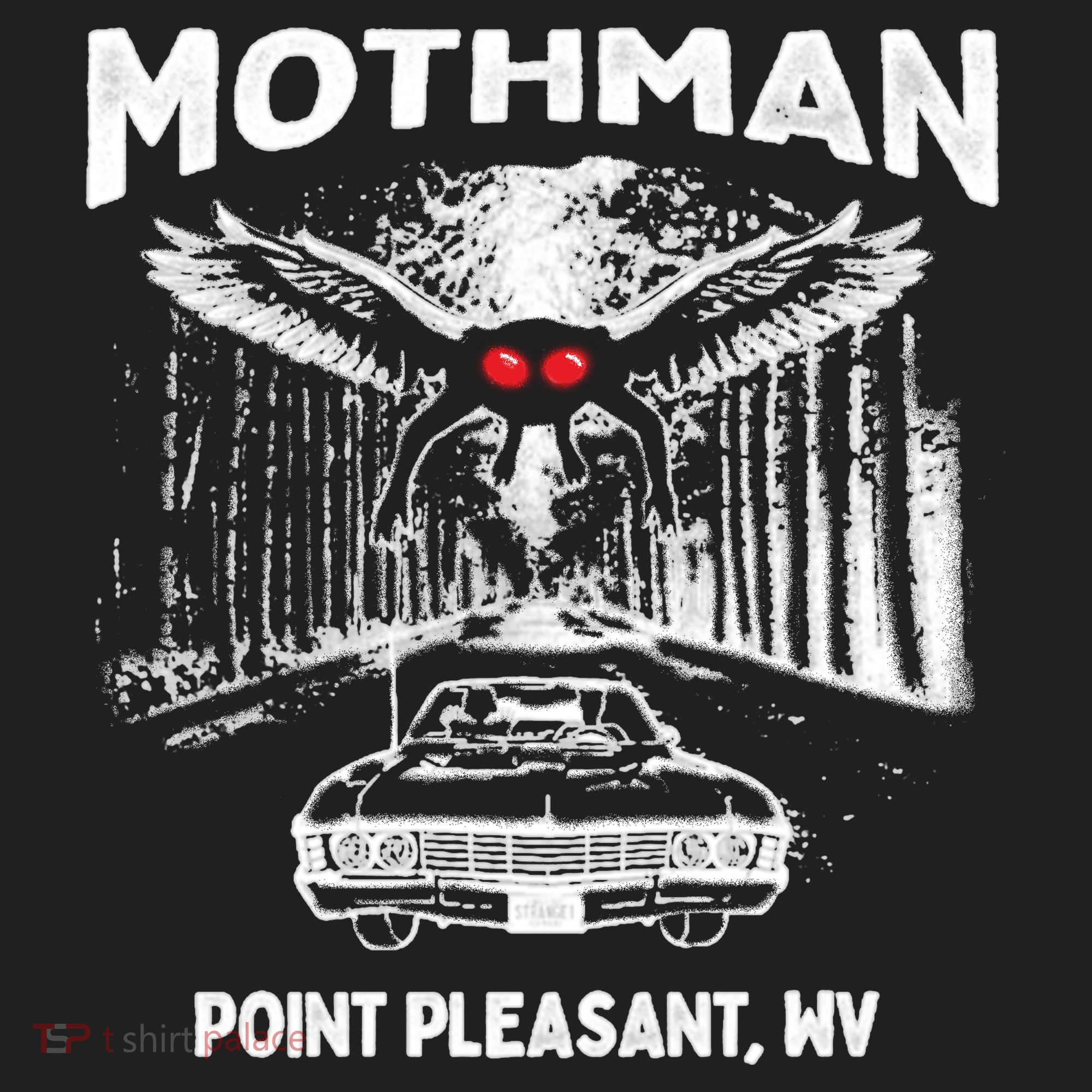 Mothman Point Pleasant WV Golf Towel