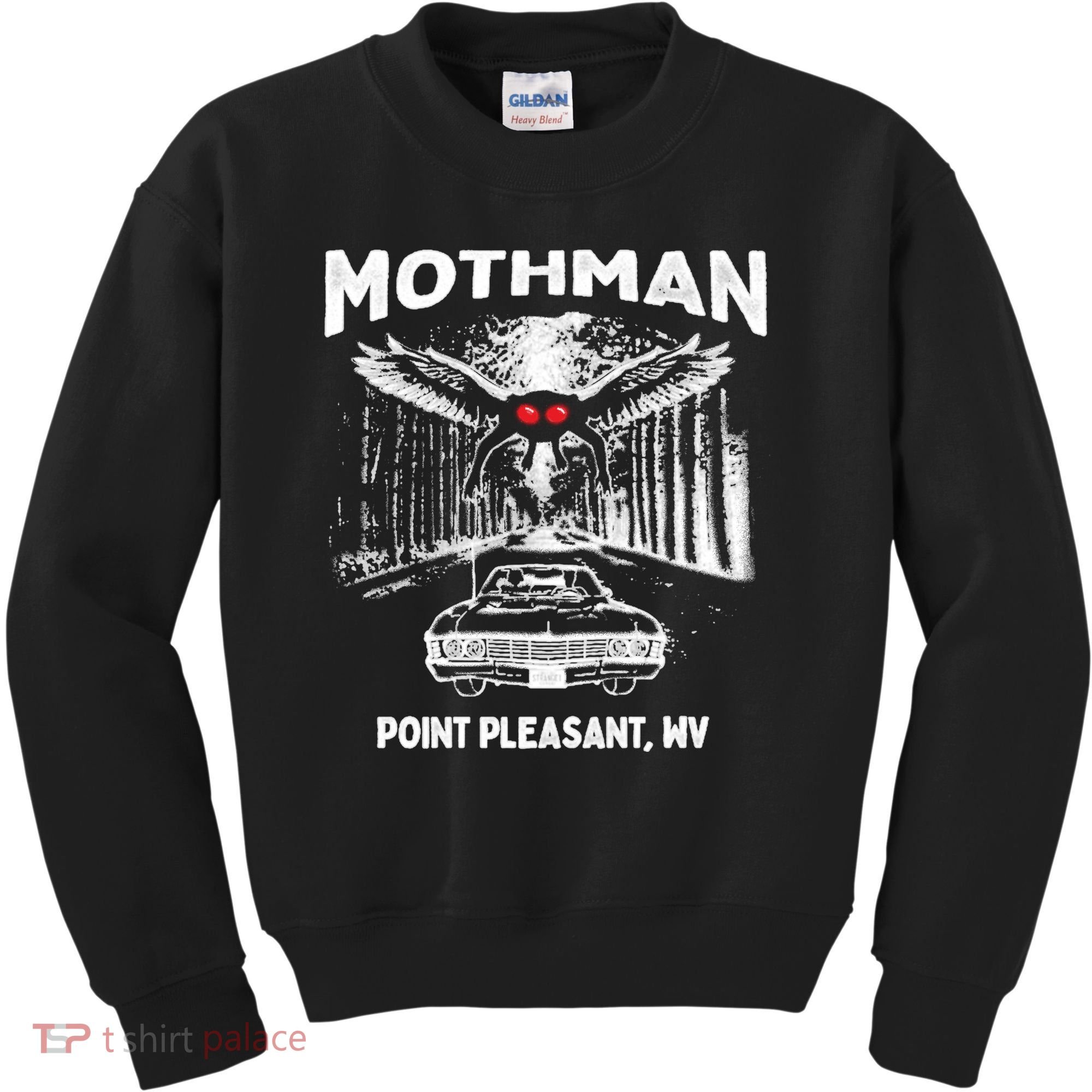 Mothman Point Pleasant WV Kids Sweatshirt
