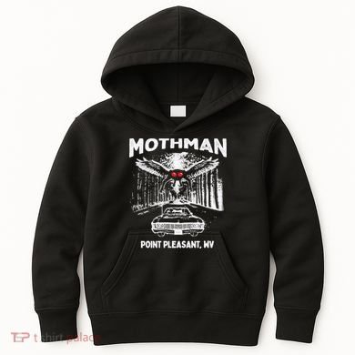 Mothman Point Pleasant WV Kids Hoodie