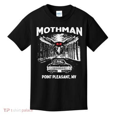 Mothman Point Pleasant WV Kids T-Shirt