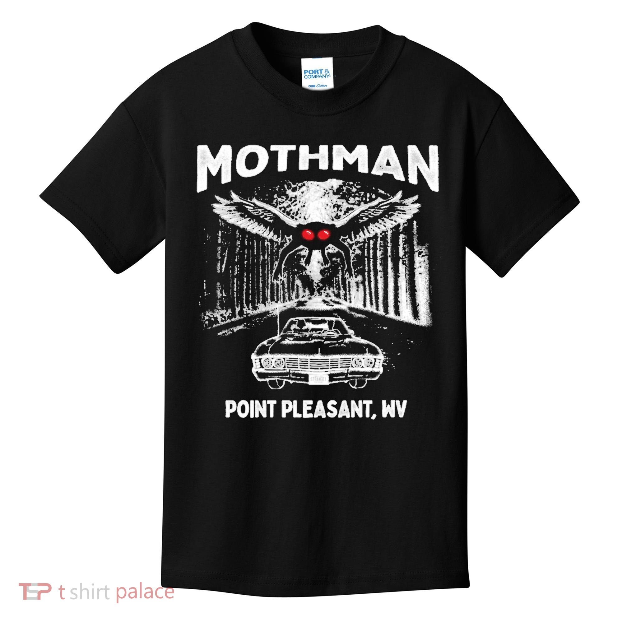 Mothman Point Pleasant WV Kids T-Shirt