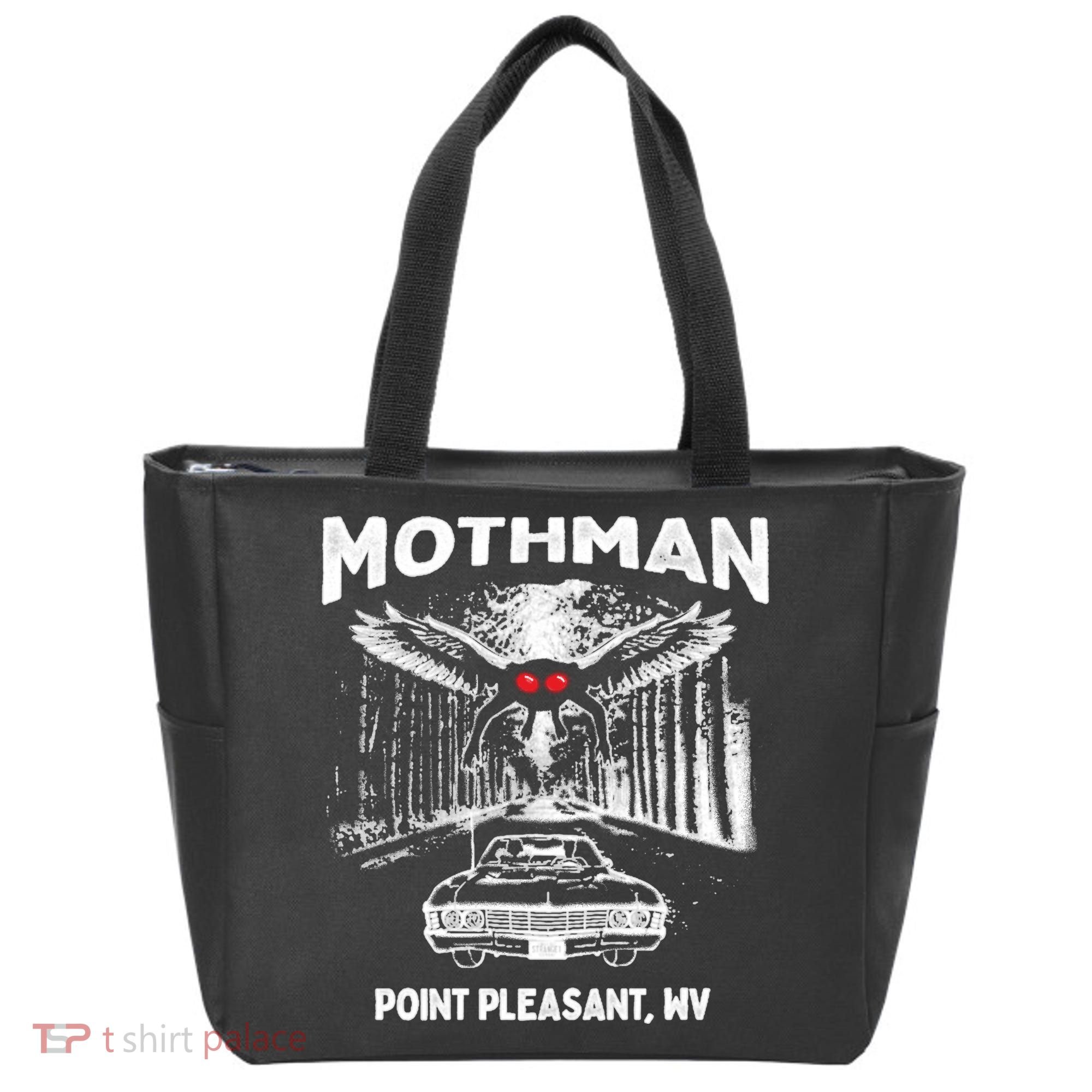 Mothman Point Pleasant WV Tote Bag