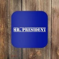 Mr President President Supporter For 4th Of July Gift Coaster thumb 0