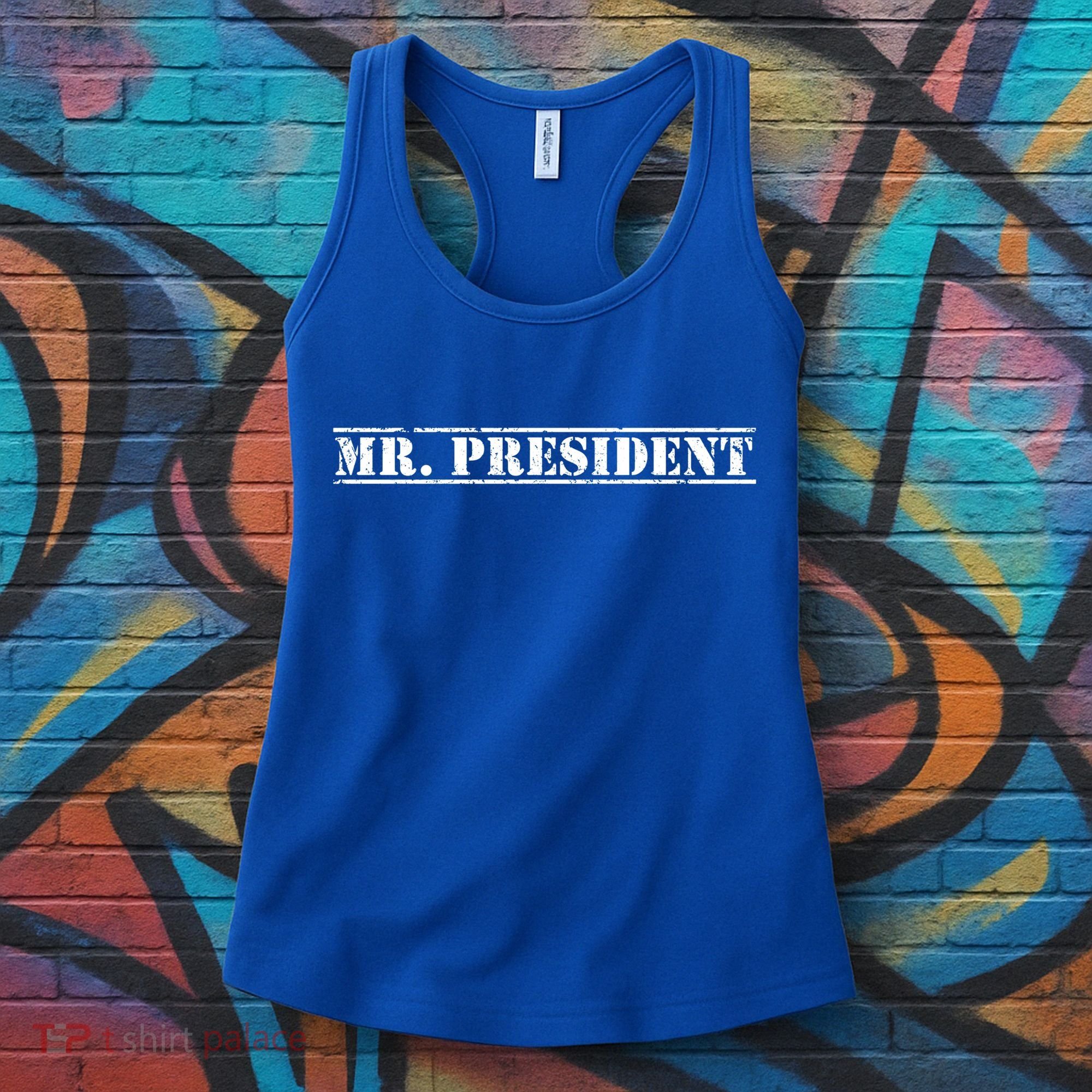 Mr President President Supporter For 4th Of July Gift Women's Tank Top