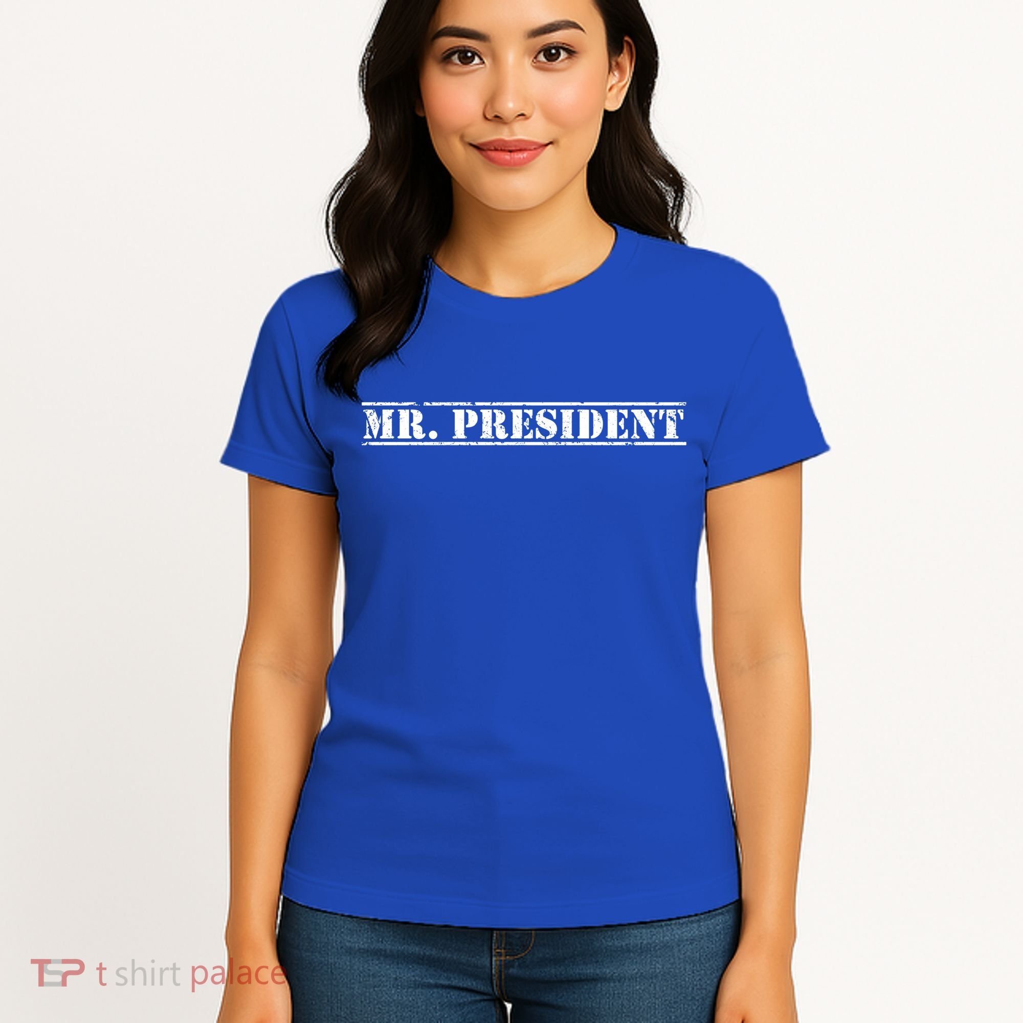 Mr President President Supporter For 4th Of July Gift Women's T-Shirt