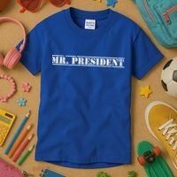 Mr President President Supporter For 4th Of July Gift Kids T-Shirt thumb 3