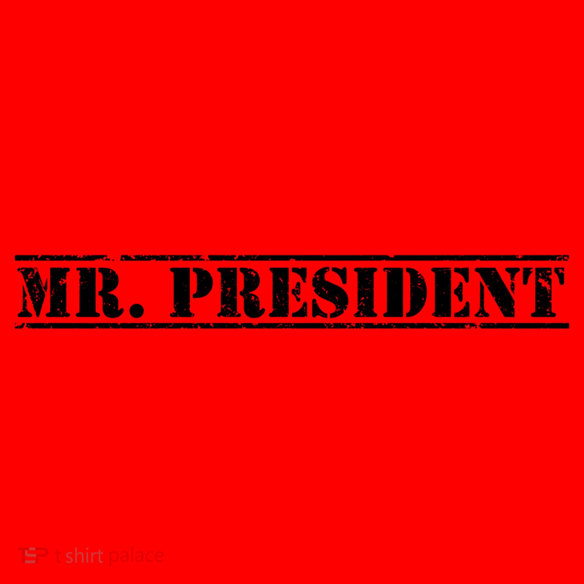 Mr President President Supporter For 4th Of July Gift Santa Hat