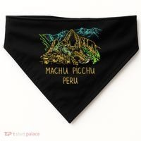 Machu Picchu Peru USA-Made Doggie Bandana thumb 0