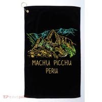 Machu Picchu Peru Golf Towel thumb 0