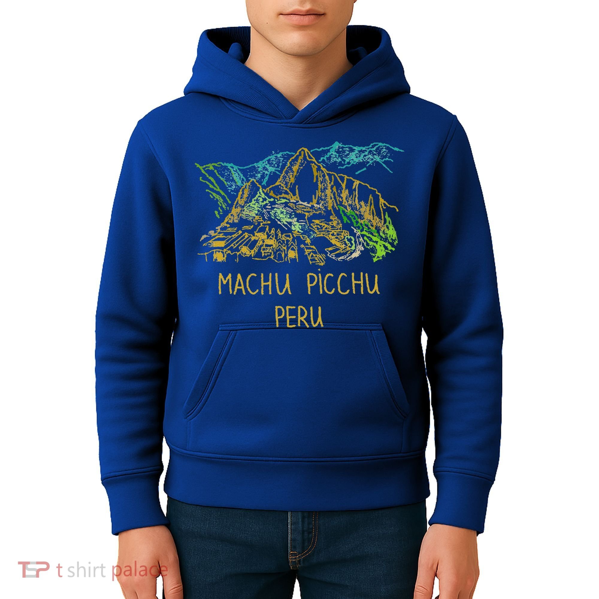 Machu Picchu Peru Kids Hoodie