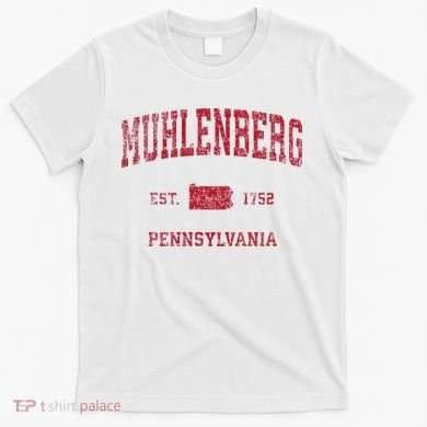 Muhlenberg Pennsylvania Pa Vintage Red T-Shirt