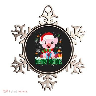 Merry Pigmas Pig Christmas Santa Hat Funny Xmas Light Farmer Ornament