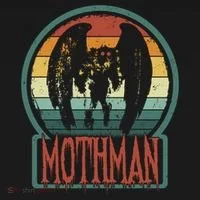 Moth Point Pleasant Retro Vintage Cryptid Cute Gift Doggie Tank thumb 4