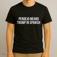 Mexican Protest Pendejo Means Trump In Spanish T-Shirt thumb 3