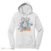 Marcus Pork Please Excuse My Poor Eye Contact IM Infected With Autism Women's Hoodie thumb 0