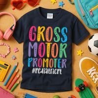 Motor Promoter Pediatric PT Pediatric Physical Therapy Kids T-Shirt thumb 3