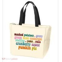 Mashed Potatoes Pumpkin Pie Holiday Food Lover Tote Bag thumb 3