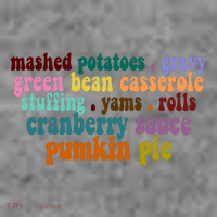 Mashed Potatoes Pumpkin Pie Holiday Food Lover Toddler Hoodie thumb 2