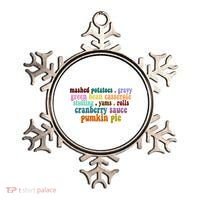 Mashed Potatoes Pumpkin Pie Holiday Food Lover Ornament thumb 0