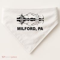 Milford PA Pennsylvania USA-Made Doggie Bandana thumb 0