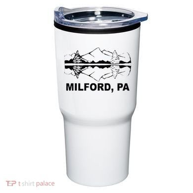 Milford PA Pennsylvania Tumbler