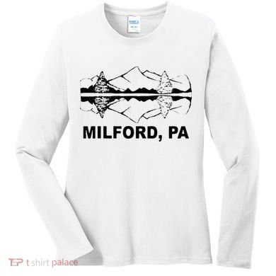 Milford PA Pennsylvania Women's Long Sleeve Shirt