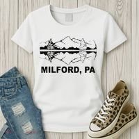 Milford PA Pennsylvania Women's T-Shirt thumb 3