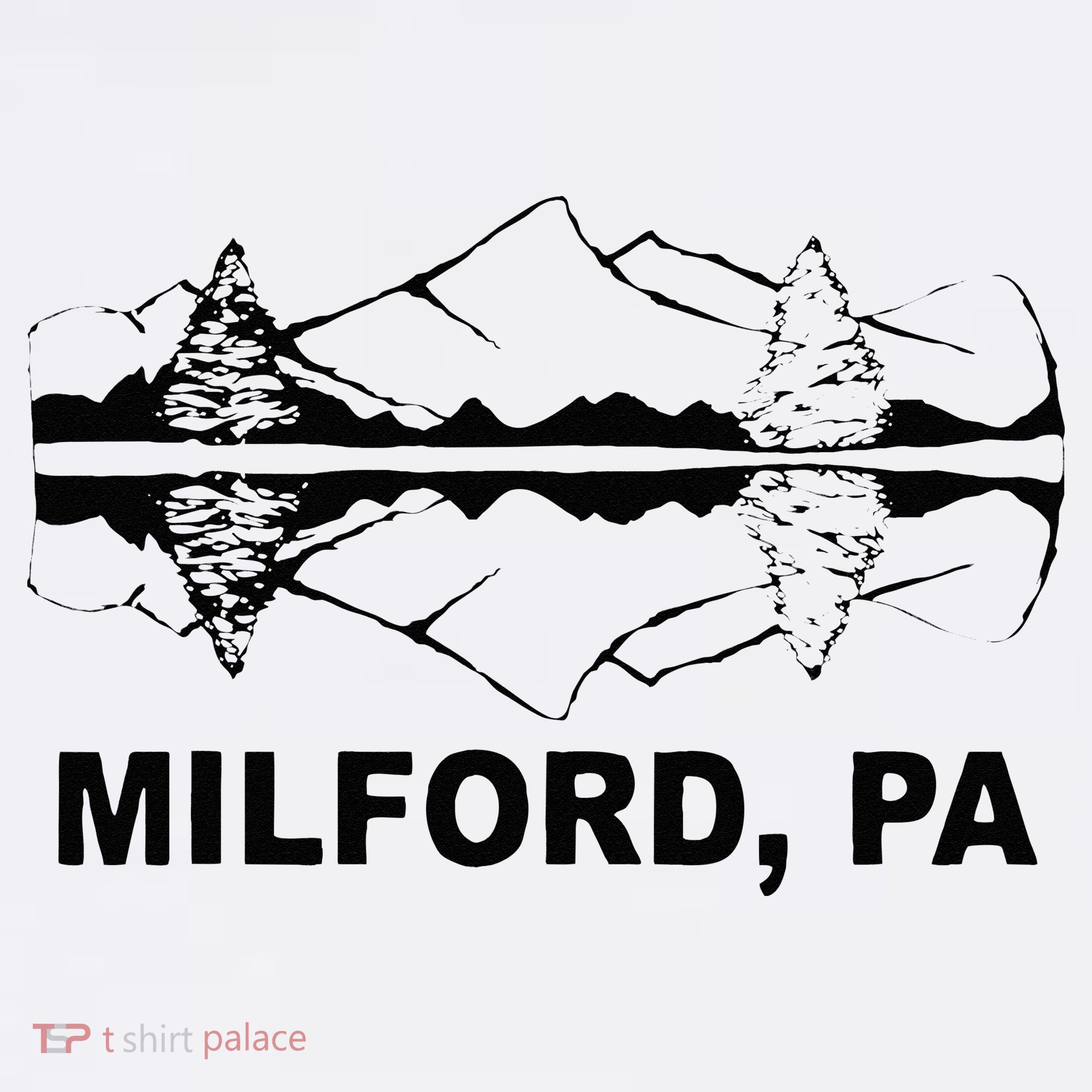 Milford PA Pennsylvania Women's T-Shirt