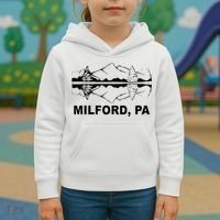 Milford PA Pennsylvania Kids Hoodie thumb 3