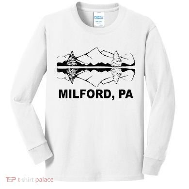 Milford PA Pennsylvania Kids Long Sleeve Shirt