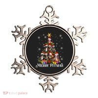 Merry Pitmas Pitbull Dog Ugly Christmas Sweater Tree Dogs Cute Gift Ornament thumb 0